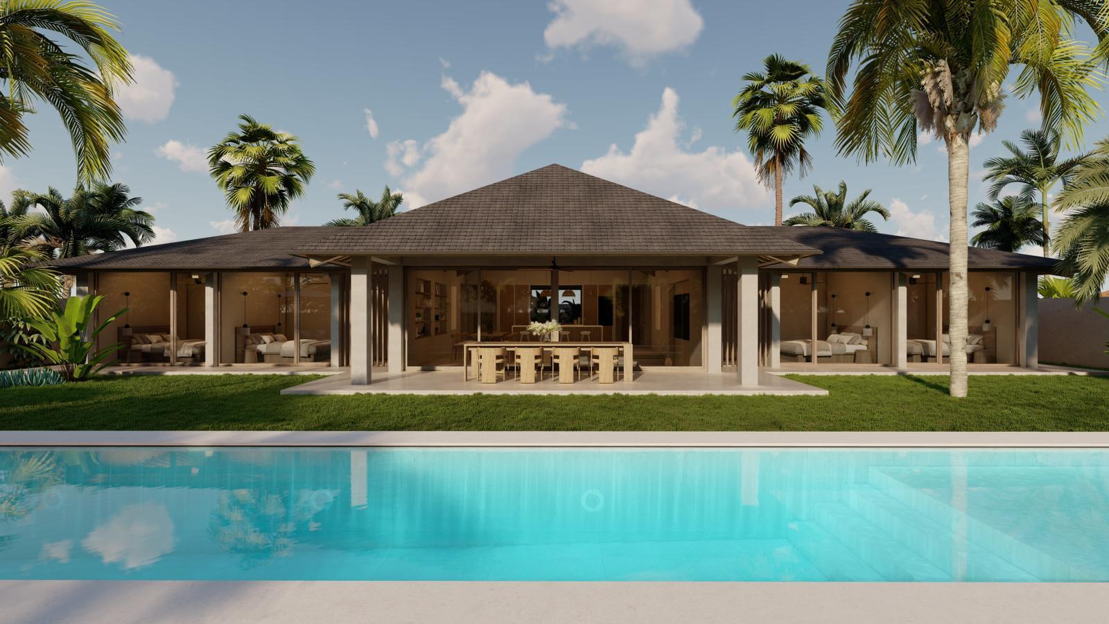 OFFPLAN 4 BEDROOM VILLA FOR SALE LEASEHOLD IN KABA KABA BE-1417 